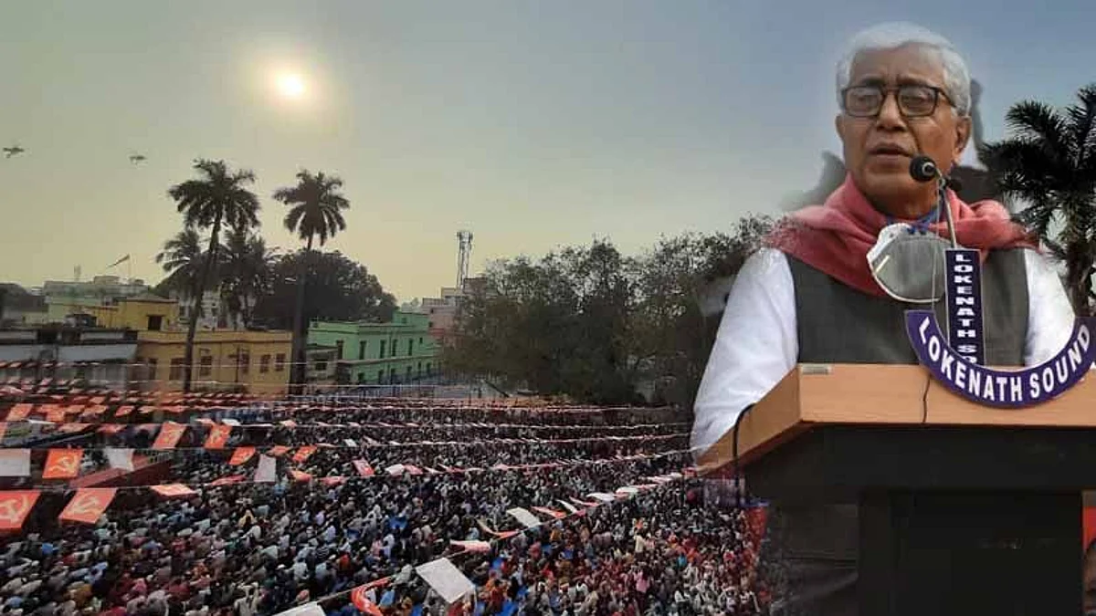 “ত্রিপুরার থেকে শিক্ষা নিন, রাজ্যকে শ্মশানে পরিণত করবেন না”- মানিক সরকার