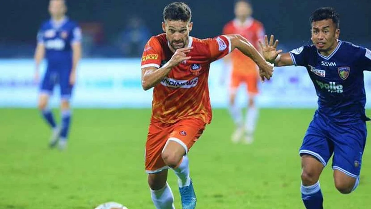 ISL: গোয়ার বিরুদ্ধে এগিয়ে থেকেও জয় অধরা চেন্নাইয়ান এফসি-র