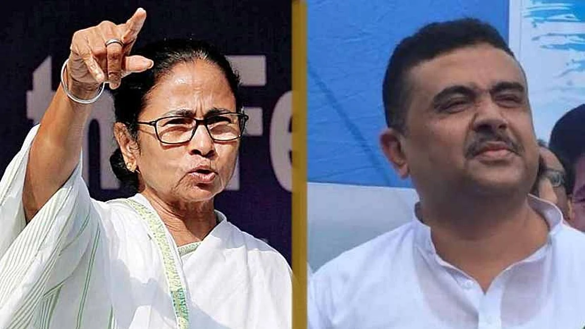 WB Election 21: মমতা-শুভেন্দু দ্বৈরথে জমজমাট নন্দীগ্রাম