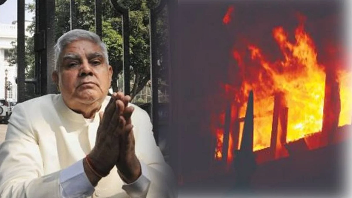 দমকলের প্রয়োজনীয় সরঞ্জাম না থাকায় বিপত্তি- স্ট্র্যান্ড রোড অগ্নিকান্ডে রাজ্যপালের ক্ষোভ