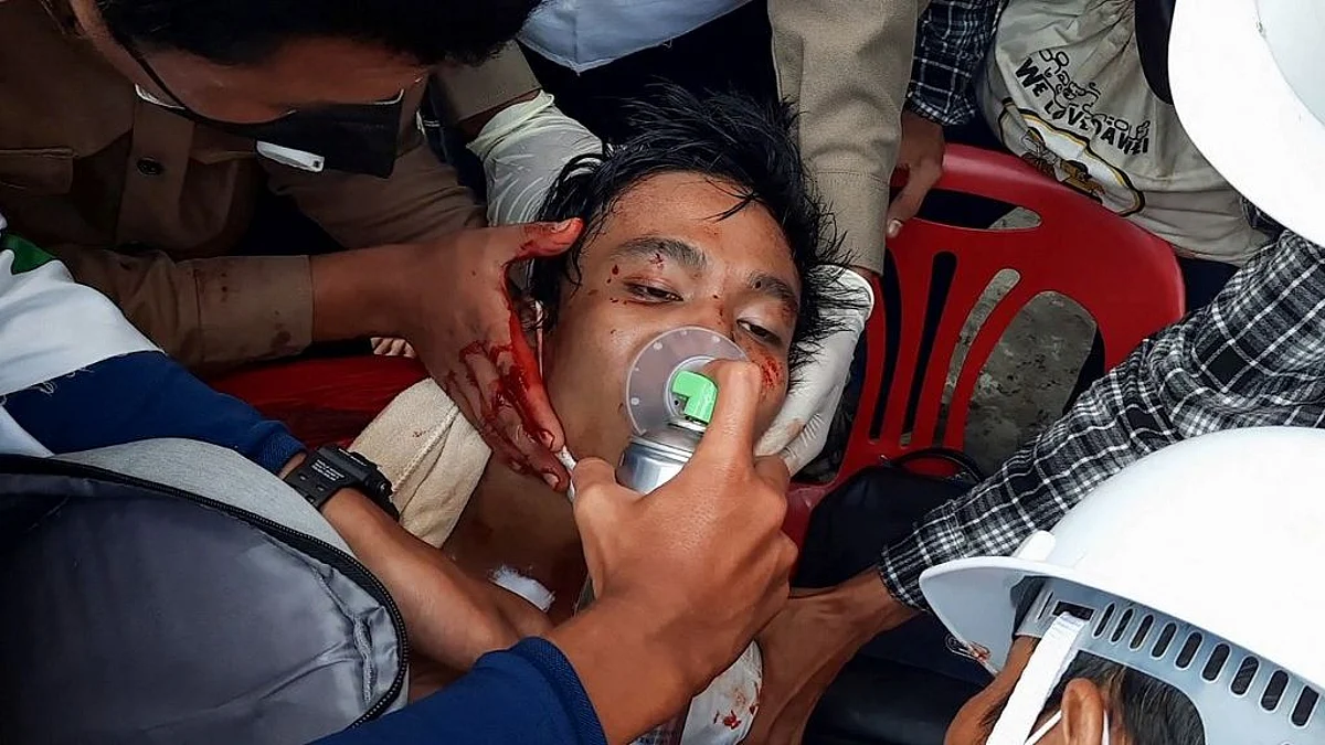 মায়ানমারে সেনা অভ্যুত্থানের পর থেকে সবচেয়ে ভয়ঙ্কর দিন - ১১৪ জনকে গুলি করে মারল জুন্টা