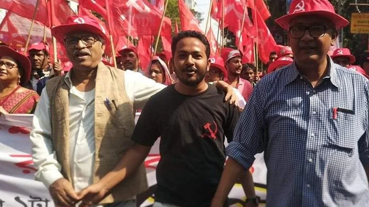জয়নগর কেন্দ্রের সিপিআই(এম) প্রার্থী অপূর্ব প্রামাণিক