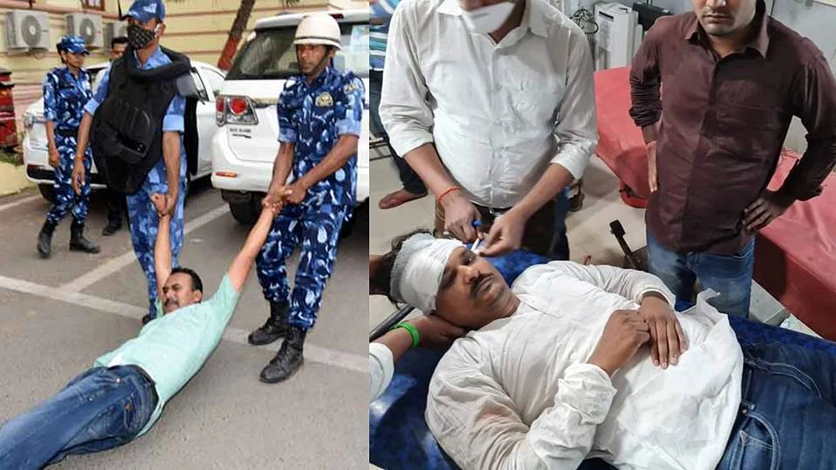 বিহার: বিধানসভার মধ্যেই বিরোধী বিধায়কদের লাঠিচার্জ পুলিশের, আহত বহু, FIR দায়ের তেজস্বীর বিরুদ্ধে