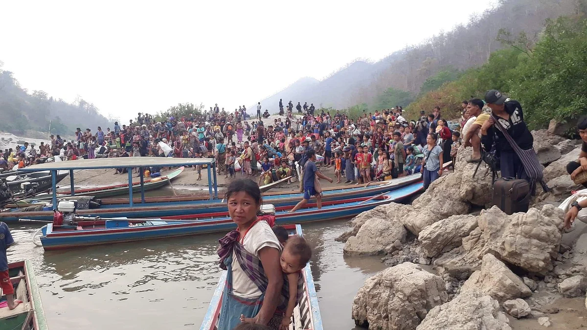 সেনা অভ্যুত্থানের পর থেকে মায়ানমারে ঘরছাড়া প্রায় ২.৫ লক্ষ মানুষ
