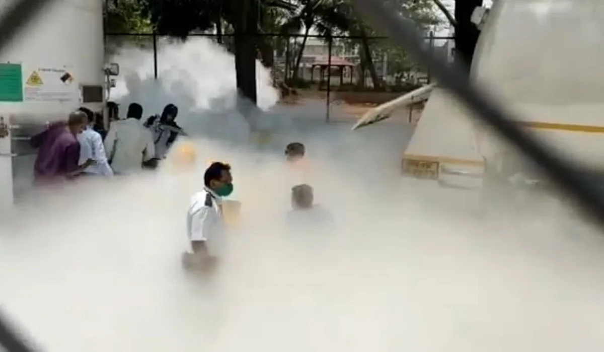 মহারাষ্ট্রে জাকির হুসেন হাসপাতালে অক্সিজেন ট্যাঙ্কার লিক - ১১ জনের মৃত্যু