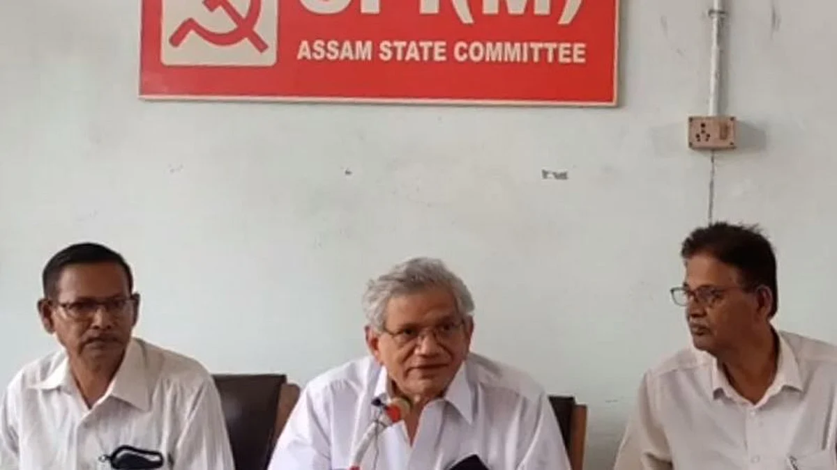 Assam Poll 21: শাসকদল নানা বিধিভঙ্গ করলেও উপযুক্ত কোনও ব্যবস্থাই নেয়নি কমিশন - ইয়েচুরি