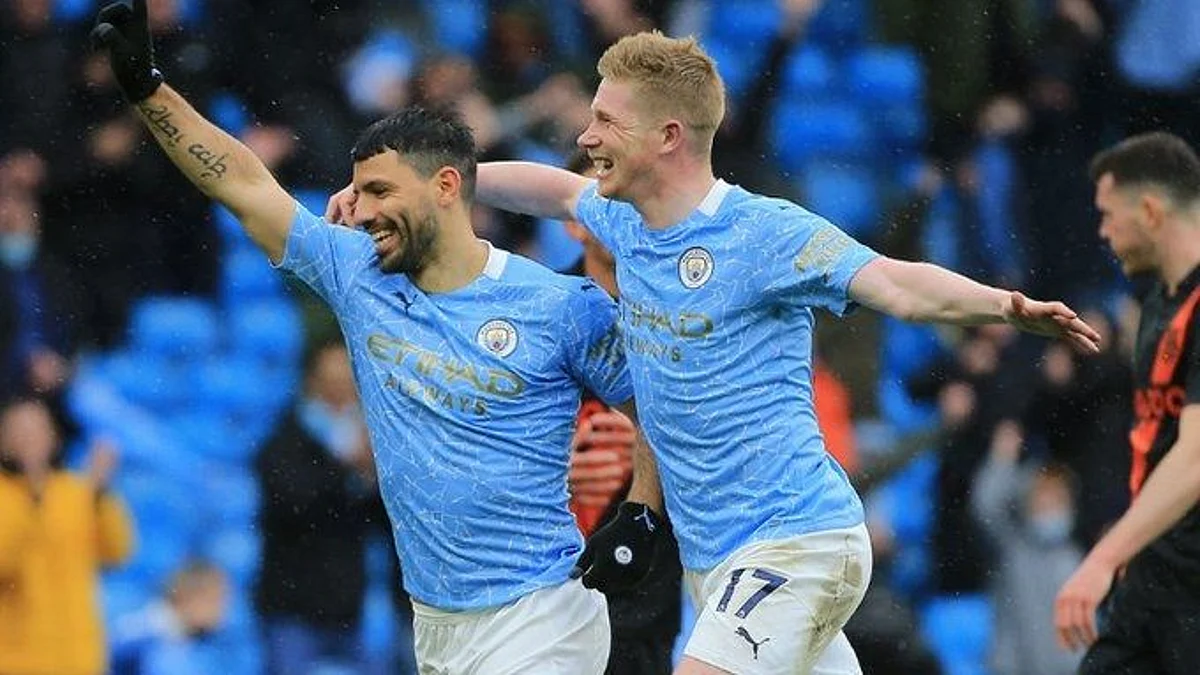 EPL: এভারটনকে ৫ গোল - শিরোপা জয় আরও স্মরণীয় পেপ গার্দিওলার ম্যানচেস্টার সিটির