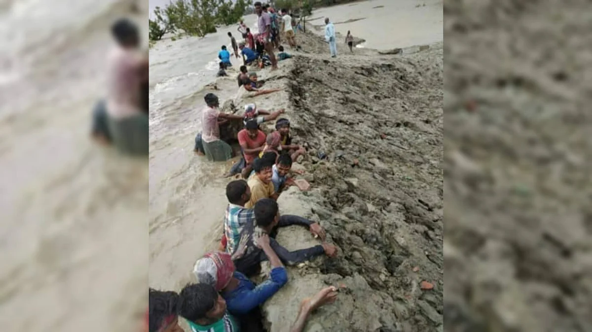 Cyclone Yaas: পাথরপ্রতিমার 'হান্স'রা বুক দিয়ে আগলে রাখলেন বাঁধ, সোশ্যাল মিডিয়ায় ভাইরাল সেই লড়াই