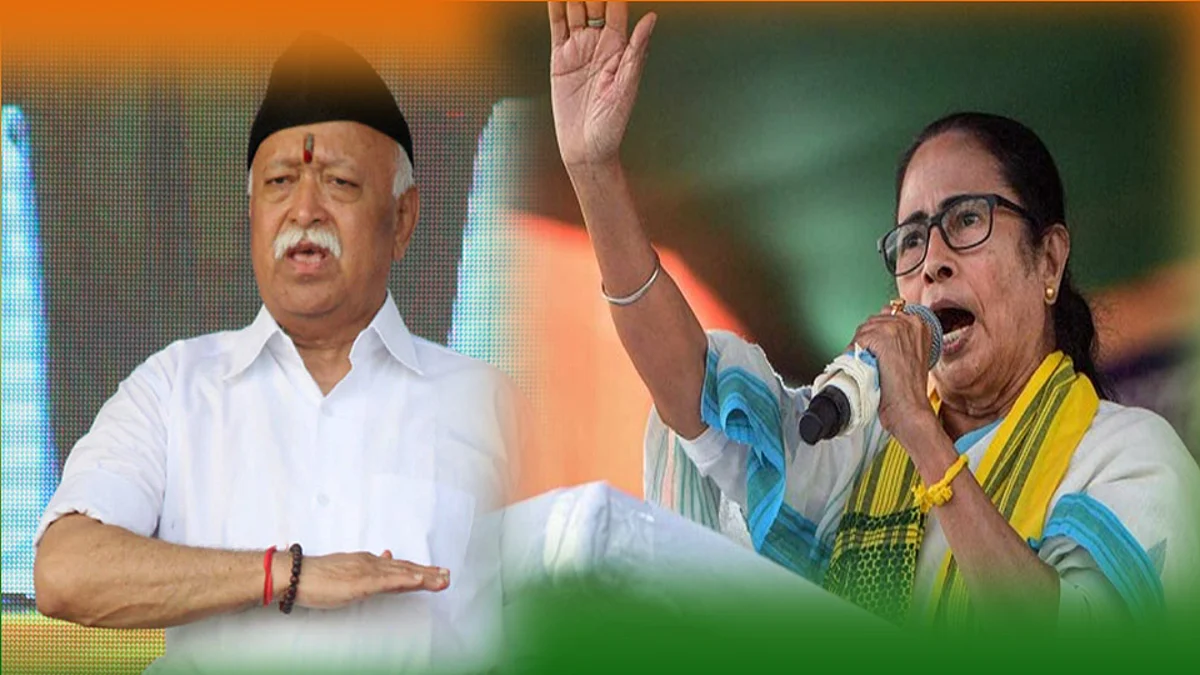 তৃণমূলকে “উদ্দীপ্ত যোদ্ধা” সম্বোধন RSS -এর