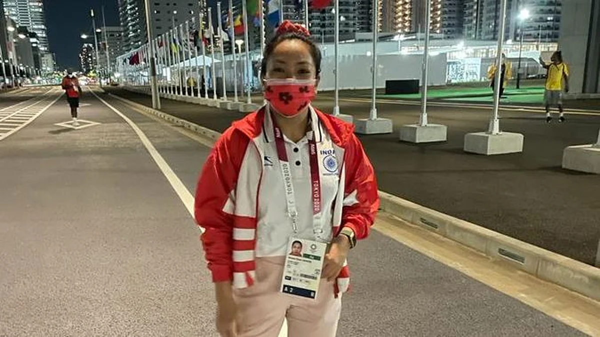 Tokyo Olympics: টোকিওতে প্রথম অনুশীলনে নামলেন ভারতীয় ভারোত্তলক মীরাবাই চানু