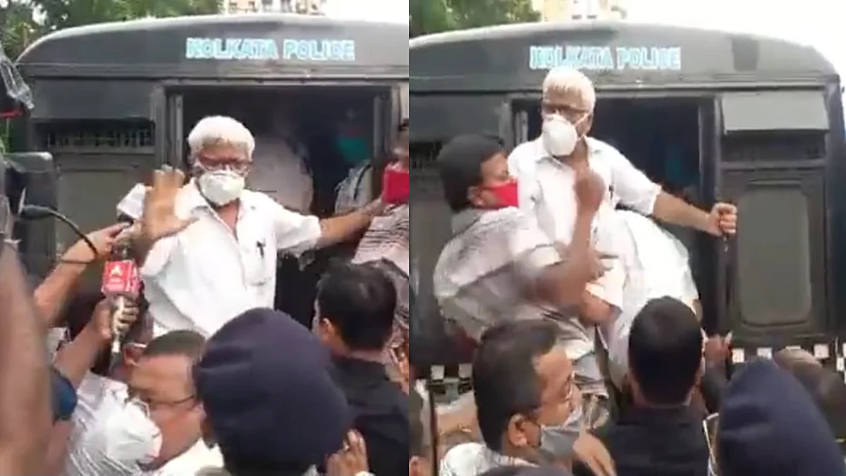 পেট্রোপণ্যের মূল্যবৃদ্ধির বিরুদ্ধে বামেদের বিক্ষোভের আগেই মঞ্চ ভেঙে দিল পুলিশ, গ্রেপ্তার ৪৫