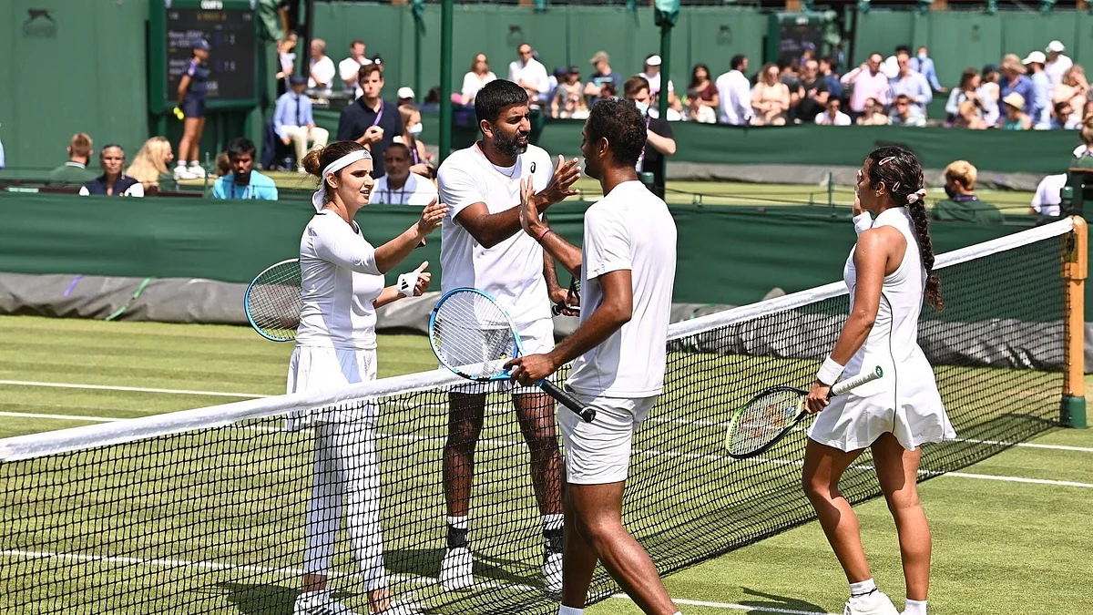 Wimbledon: মিক্সড ডাবলসের দ্বিতীয় রাউন্ডে ভারতীয় জুটি সানিয়া-বোপান্না