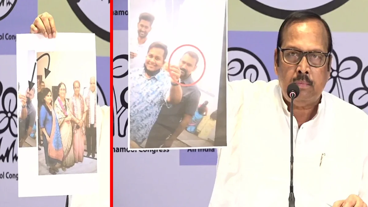 প্রকাশ্যে আনা হল রাজ্যপালের সঙ্গে দেবাঞ্জন ঘনিষ্ঠ দেহরক্ষীর ছবি! ছবি বিতর্কে পাল্টা চাপ তৃণমূলের