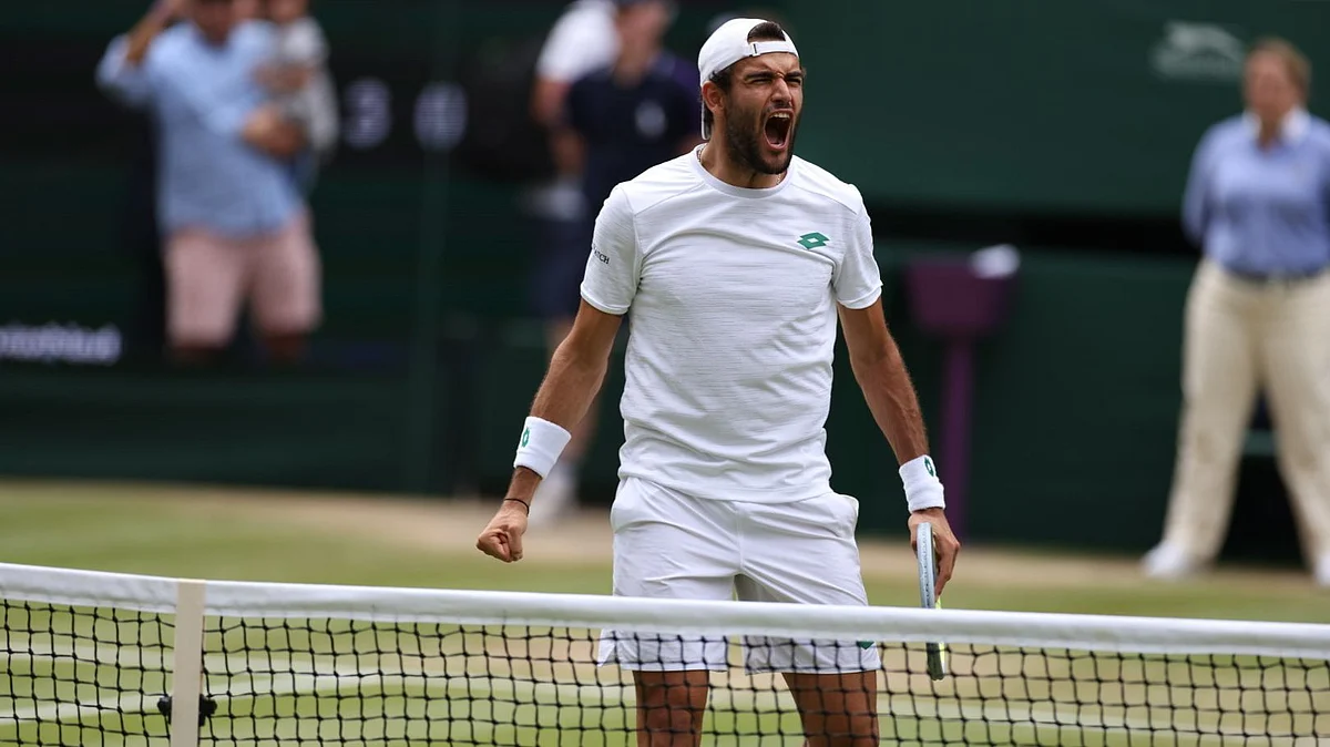 Wimbledon: উইম্বলডনের ফাইনালে ইতালির মাত্তেও বেরেত্তিনি