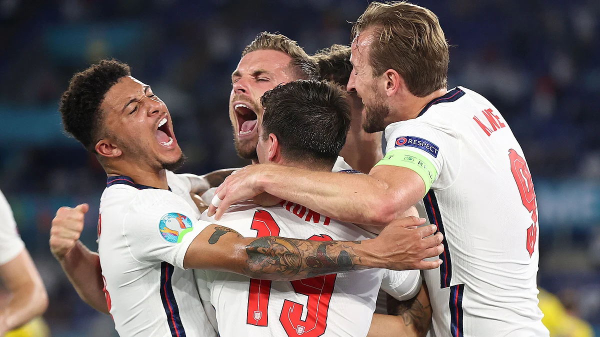 Euro Cup: ইউক্রেনকে ৪-০ গোলে হারিয়ে সেমিফাইনালে ইংল্যান্ড