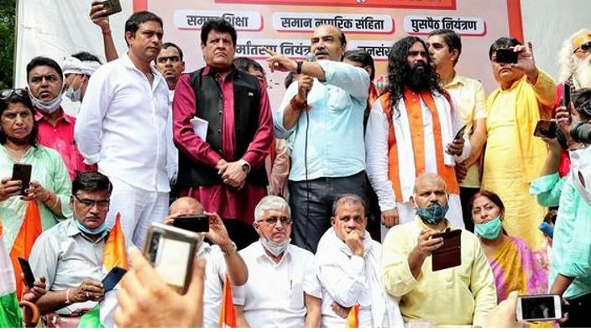 দিল্লির যন্তর-মন্তরে মুসলিম-বিরোধী স্লোগান, BJP নেতা অশ্বিনী উপাধ্যায় সহ ৬ জন গ্রেফতার