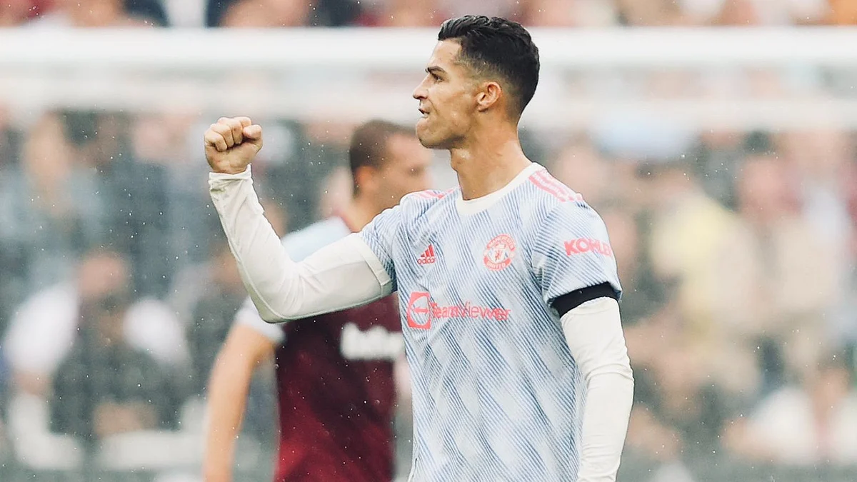 EPL: টানা তিন ম্যাচে গোল রোনাল্ডোর, ওয়েস্ট হ্যামের বিরুদ্ধে ২-১-এ জয়ী ম্যান ইউ