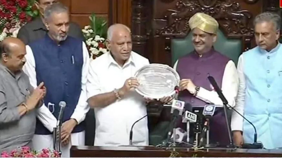 Karnataka: সেরা বিধায়ক ইয়েদুরিয়াপ্পা - ঘোষণা লোকসভা স্পীকার ওম বিড়লার