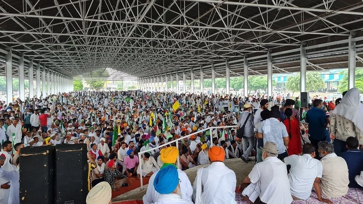 Karnal Kisan MahaPanchayat: ১৪৪ ধারা উপেক্ষা করে মহাপঞ্চায়েতে হাজির লক্ষাধিক কৃষক