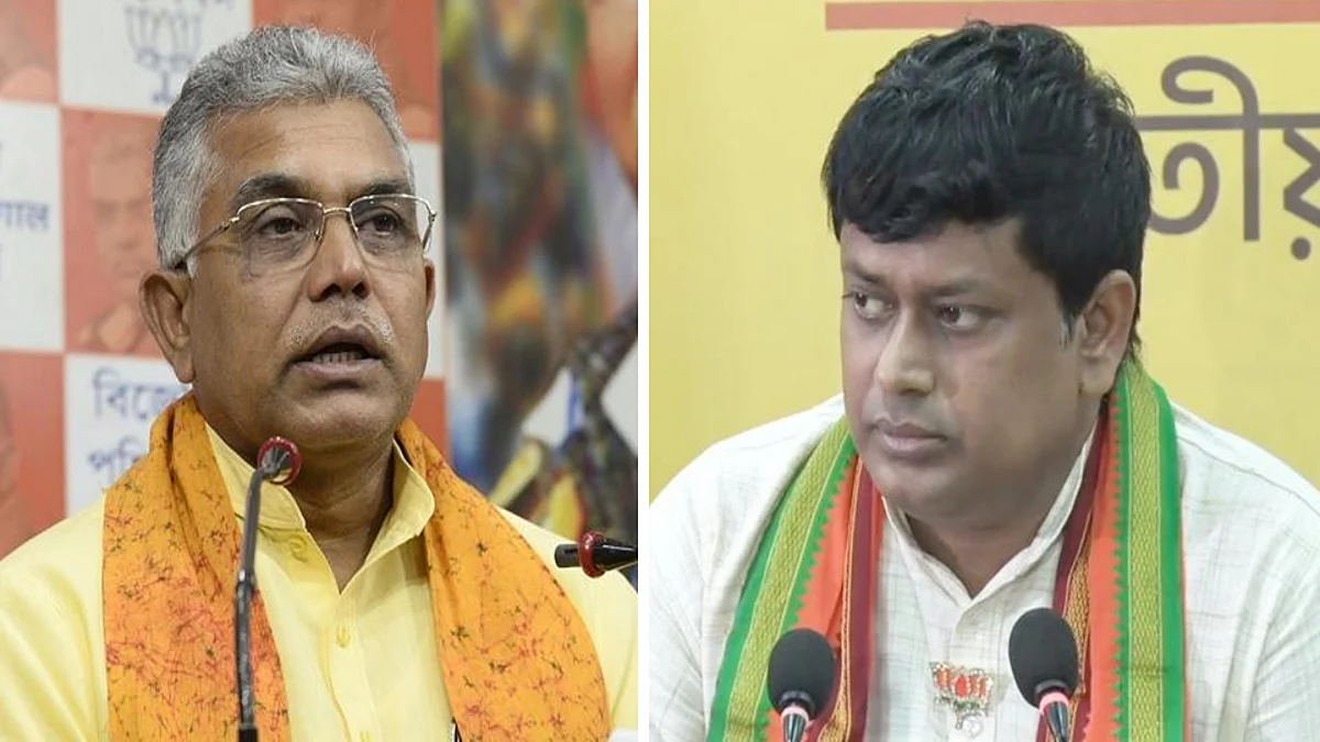 বিজেপির গোষ্ঠীদ্বন্দ্ব প্রকাশ্যে - দিলীপ ও সুকান্ত অনুগামীদের মধ্যে সংঘর্ষ, ভাঙচুর