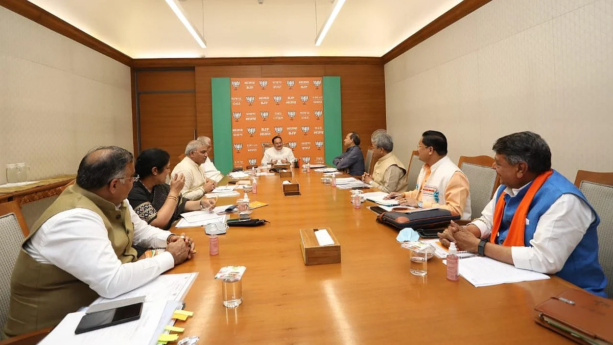 BJP: বিধানসভা নির্বাচনের প্রস্তুতি নিয়ে সাধারণ সম্পাদকদের সঙ্গে বৈঠকে জে পি নাড্ডা