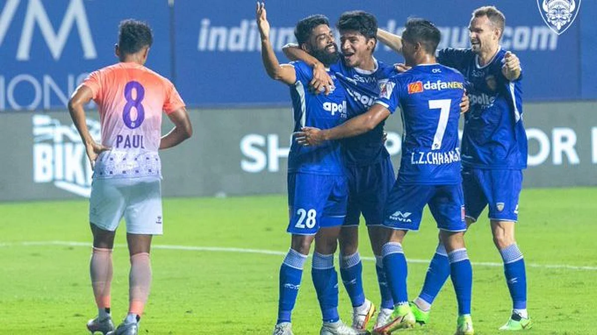 ISL: ওড়িশাকে হারিয়ে লীগ টেবিলের তৃতীয় স্থানে উঠে এলো চেন্নাইয়ান এফসি