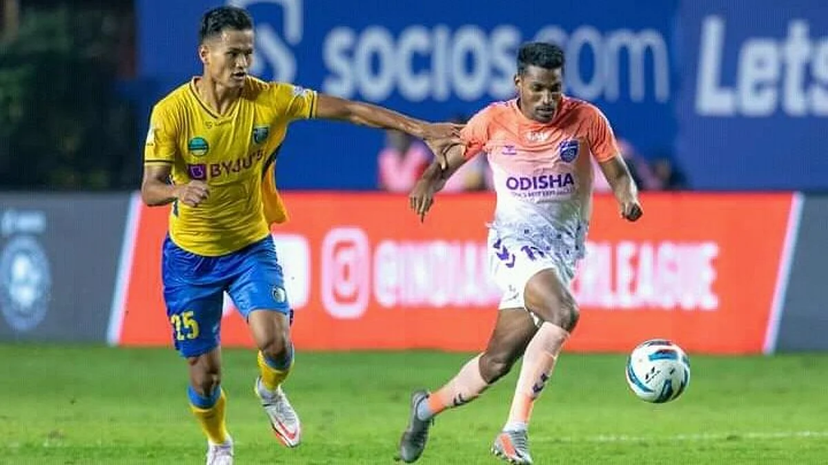 ISL 2021-22: ওড়িশাকে হারিয়ে শীর্ষস্থান ফিরে পেলো কেরালা ব্লাস্টার্স
