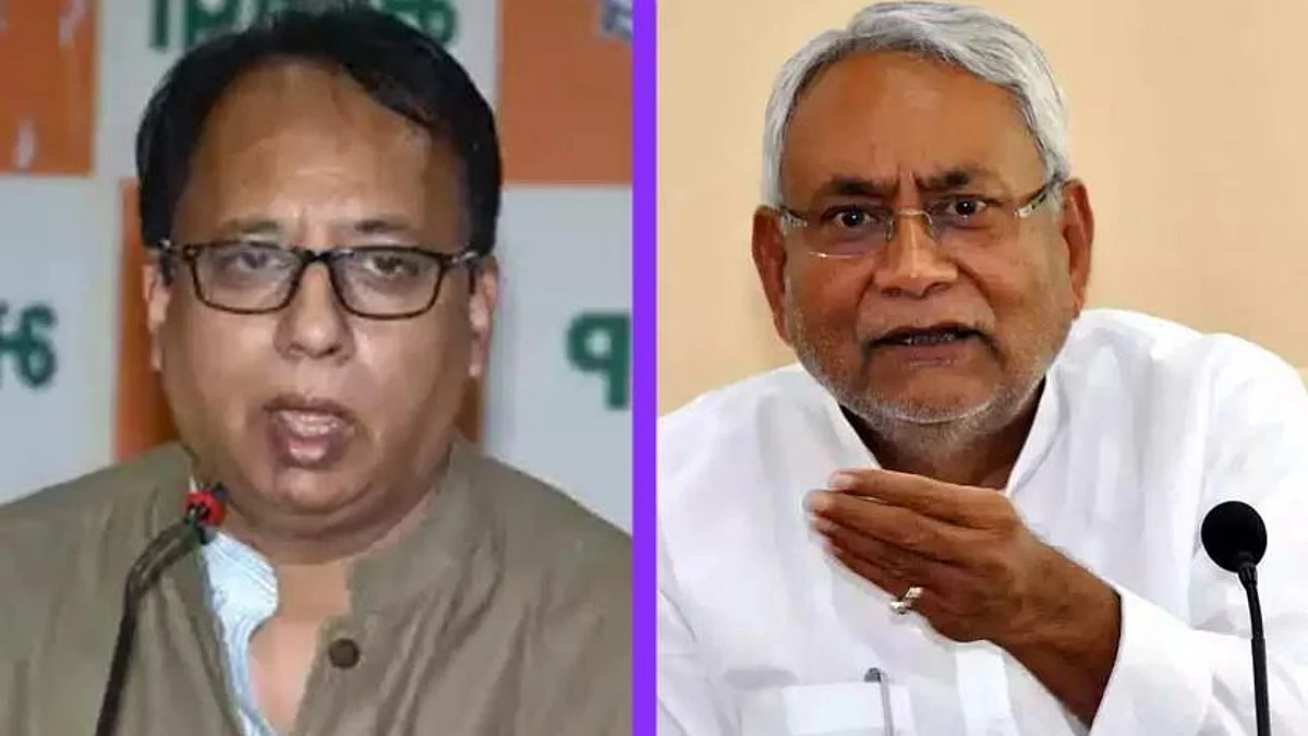 নীতিশ কুমার ও সঞ্জয় জয়সোয়াল