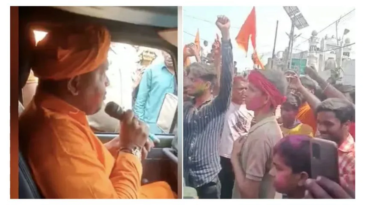 পুলিশের সামনেই মুসলিম মহিলাদের ধর্ষণ করার হুমকি হিন্দুত্ববাদীর, হাততালি দিয়ে অভিবাদন দর্শকদের!
