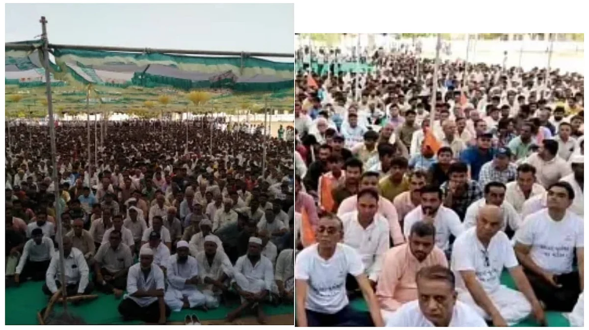 গুজরাটে জলের দাবিতে বিক্ষোভে হাজার হাজার কৃষক, সমর্থন স্থানীয় BJP নেতৃত্বের
