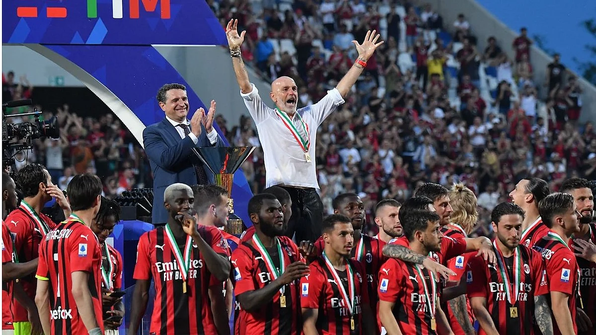 Serie A: দীর্ঘ ১১ বছরের অপেক্ষার অবসান, সিরি'আ খেতাব জিতলো এসি মিলান
