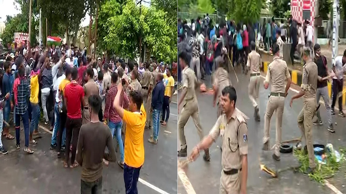 Agnipath: ওড়িশায় তুমুল বিক্ষোভ, পুলিশের সঙ্গে সংঘর্ষ বিক্ষোভকারীদের, কটকে রাস্তা অবরোধ