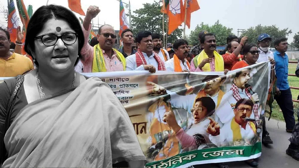 WB BJP: ব্যানারে আছেন, মিছিলে নেই! লকেটকে ছাড়াই হুগলিতে বিজেপির কর্মসূচি
