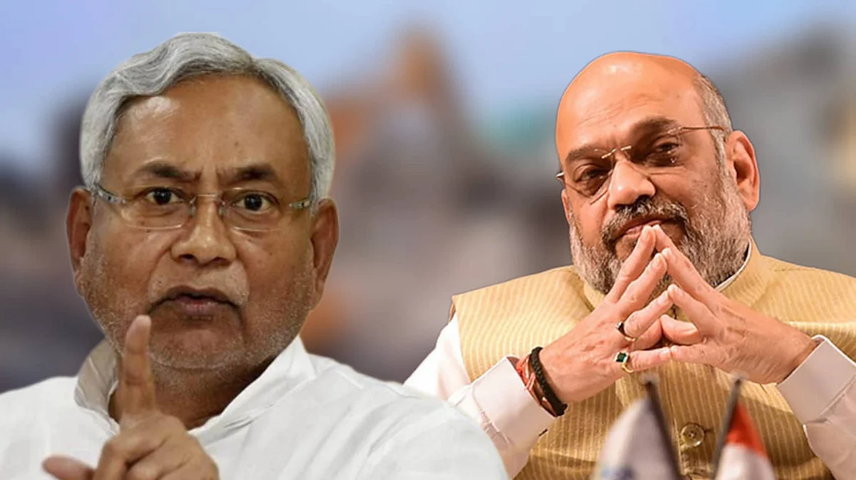 "আমি বুঝতে পারছি না, আপনি কী ইতিহাস বদলে দিতে চাইছেন?" - অমিত শাহকে কটাক্ষ জোটসঙ্গী নীতিশের