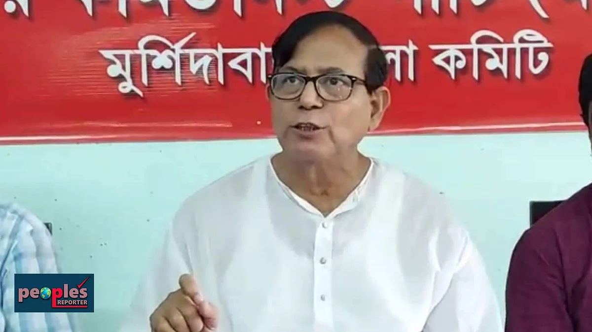সাংবাদিক সম্মেলনে মহম্মদ সেলিম