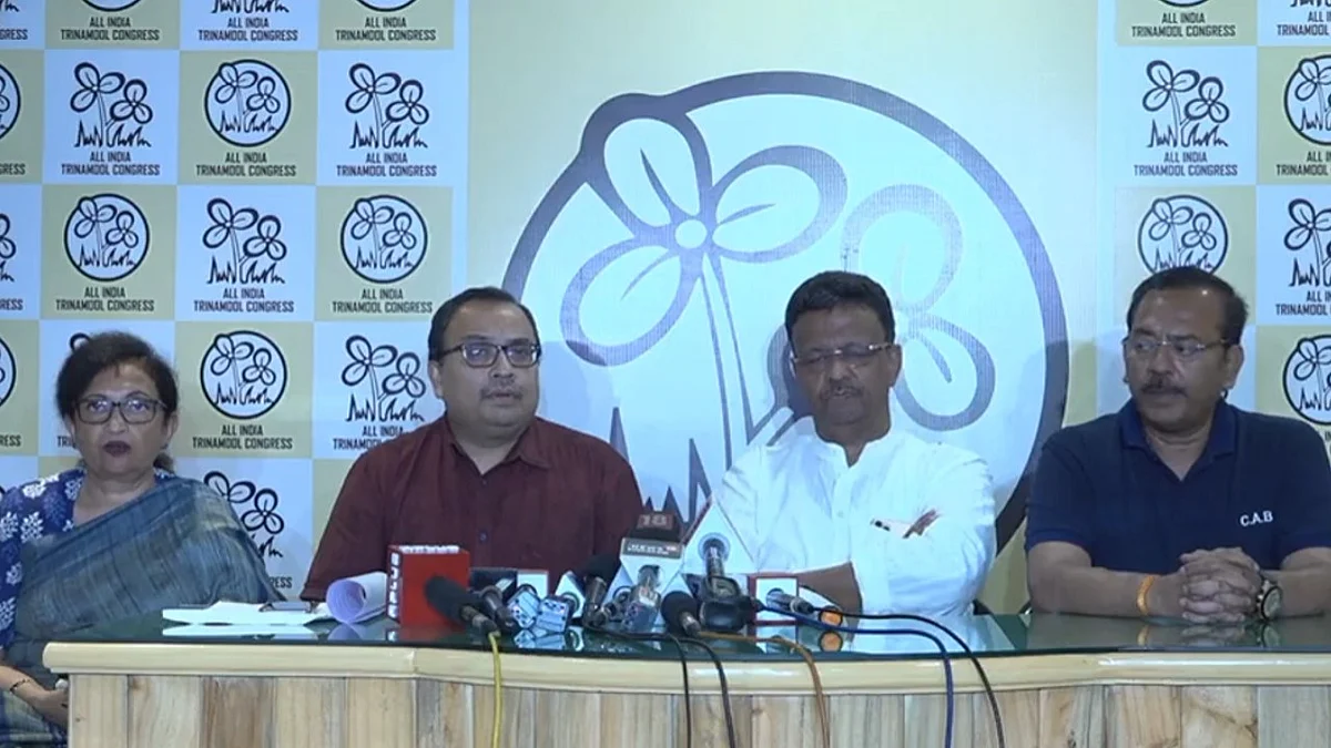 তৃণমূল কংগ্রেসের সাংবাদিক সম্মেলন