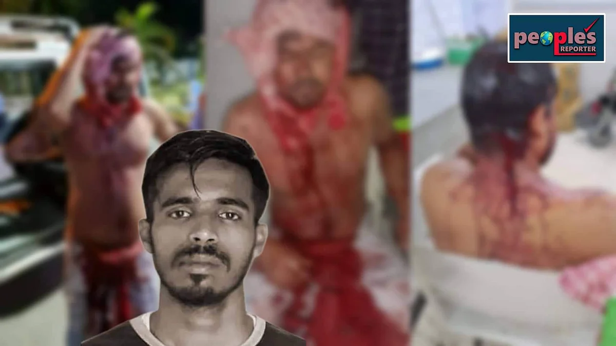 আনিস খানের (ইনসেটে) দাদার উপর হামলা