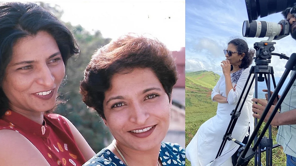 গৌরী লঙ্কেশ ও কবিতা লঙ্কেশ