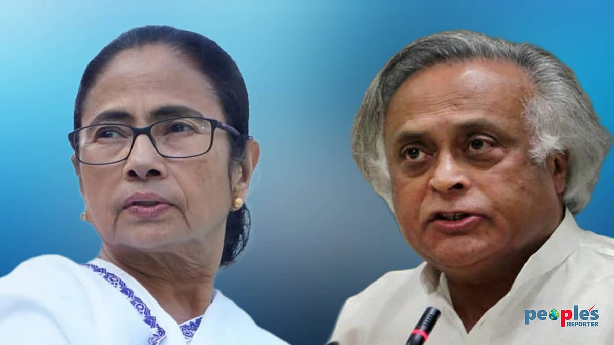 জয়রাম রমেশ এবং মমতা ব্যানার্জী