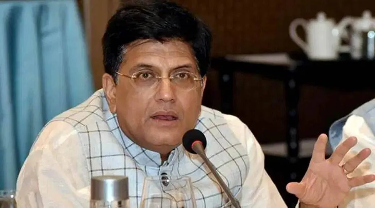 কেন্দ্রীয় মন্ত্রী পীযূষ গোয়েল