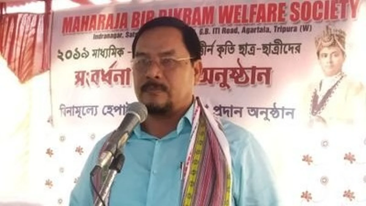 ইস্তফা দিলেন ত্রিপুরার মন্ত্রী মেভার কুমার জামাতিয়া