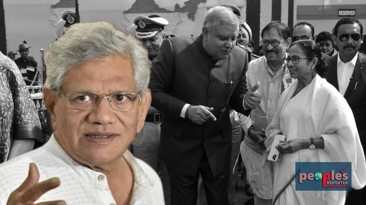 মমতাকে তীব্র আক্রমণ ইয়েচুরির