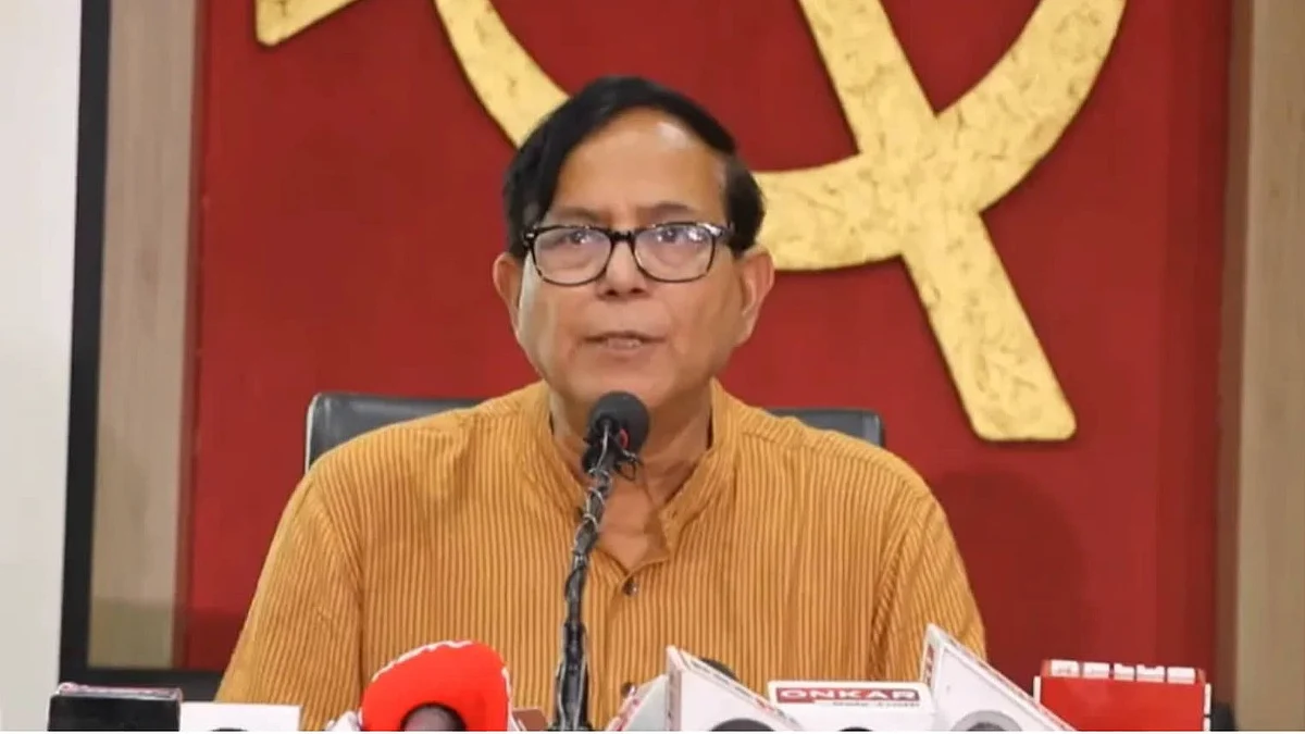 সাংবাদিক সম্মেলনে মহম্মদ সেলিম