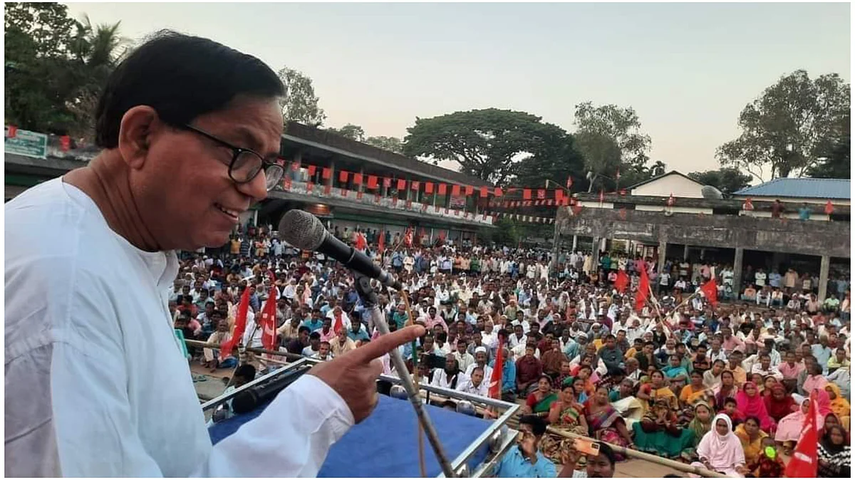 শীতলকুচিতে সিপিআইএমের সভায় সেলিম