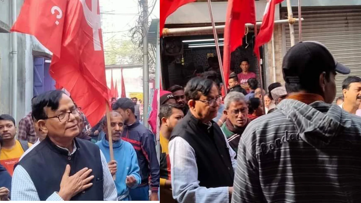 CPIM: আপনারা এলে আমরা ভরসা পাই - মহম্মদ সেলিমকে দেখে পাশে থাকার আবেদন এলাকাবাসীর
