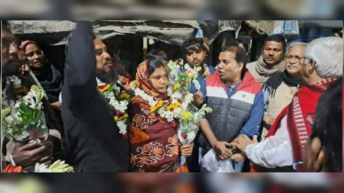 আরজুনা বিবিকে অভিনন্দন সিপিআইএম নেতৃত্বের