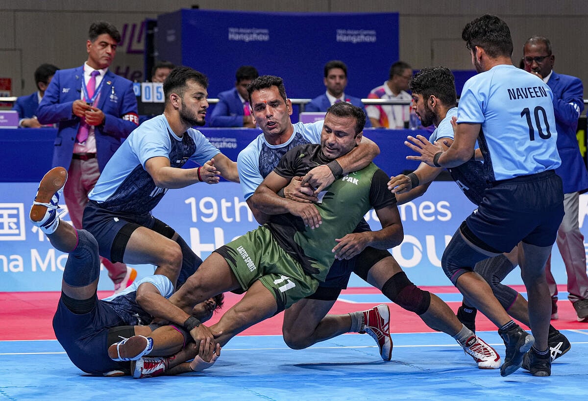 Asian Games Kabaddi ಪಾಕ್ ಮಣಿಸಿದ ಭಾರತ ಫೈನಲ್‌ಗೆ ಲಗ್ಗೆ