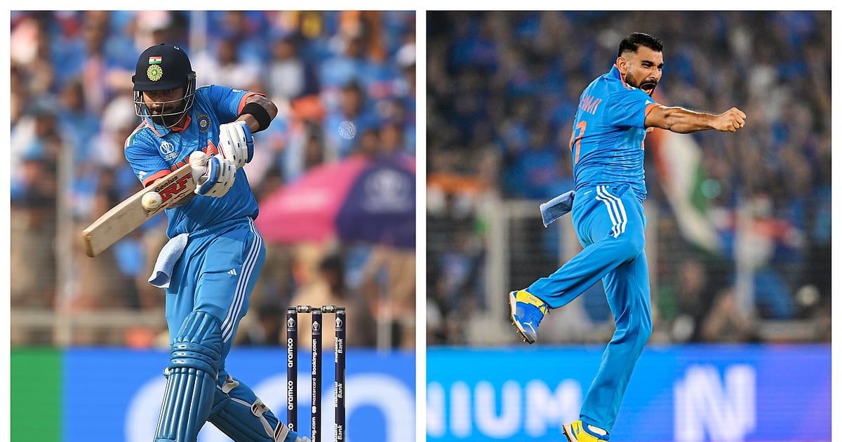 CWC 2023: ರನ್ ಗಳಿಕೆಯಲ್ಲಿ ವಿರಾಟ್ ಟಾಪ್, ಶಮಿಗೆ ಅತಿ ಹೆಚ್ಚು ವಿಕೆಟ್