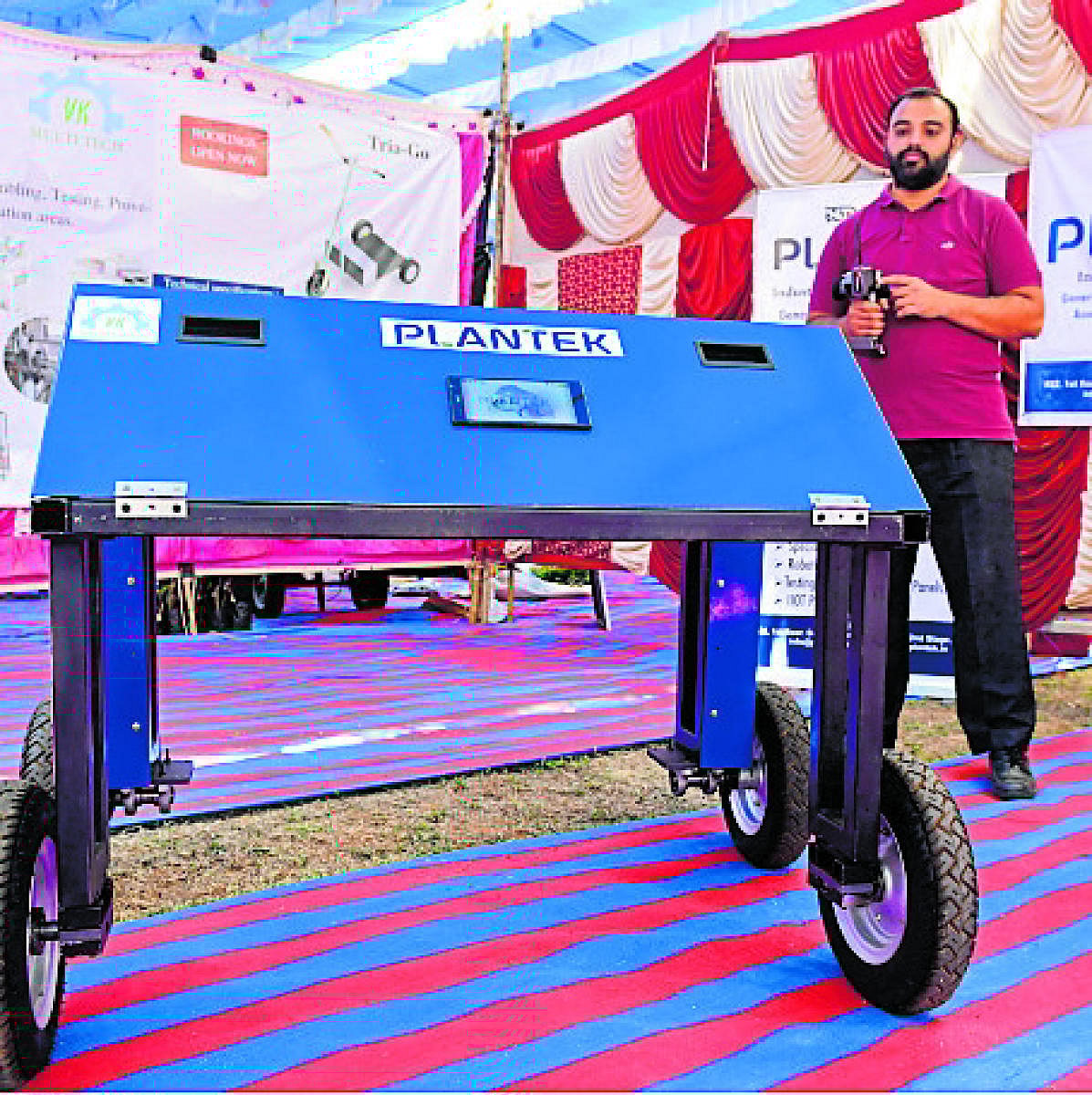 National Horticulture Fair 2023 ಬಹೂಪಯೋಗಿ 'ಫಾರ್ಮ್ ರೋವರ್'