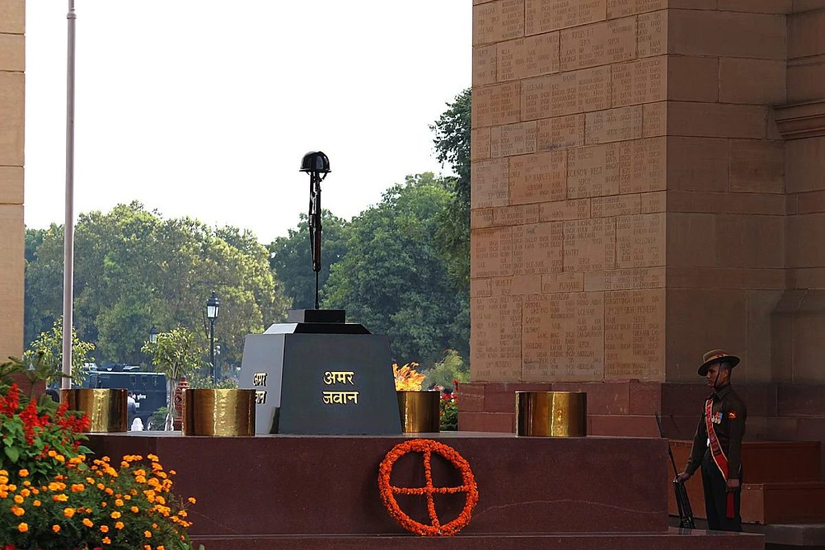 Amar Jawan Jyoti at India Gate